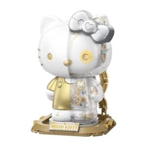 HELLO KITTY White Golden Big Figure Toy