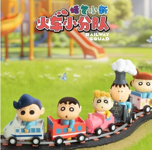 Crayon Shinchan Railway Squad Series Blind Box - Image 2