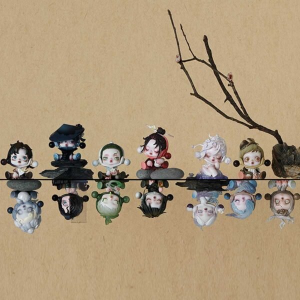SKULLPANDA The Ink Plum Blossom Series Figures Blind Box - Image 3