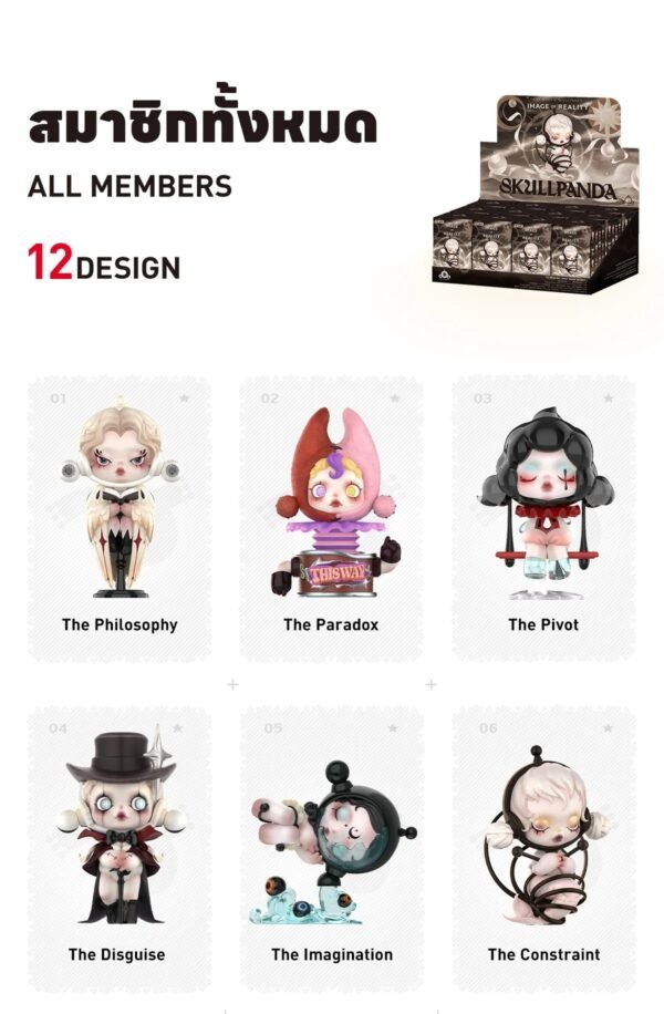 SKULLPANDA Image Of Reality Series Figures Blind Box - Image 10
