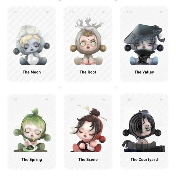 SKULLPANDA The Ink Plum Blossom Series Figures Blind Box - Image 11
