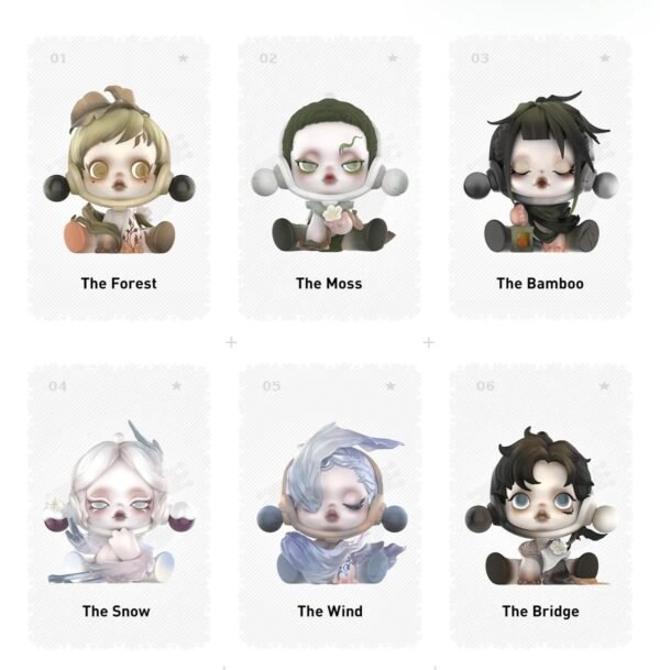 SKULLPANDA The Ink Plum Blossom Series Figures Blind Box - Image 10