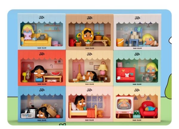CRYBABY Sad Club Series Figures Blind Box