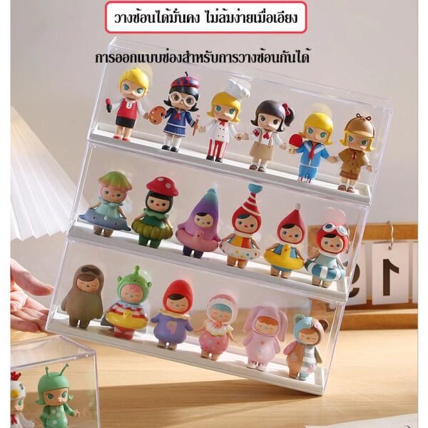ชั้นวางโมเดลอคริลิค กล่องใส่โมเดล กล่องใส่ฟิกเกอร์ - Image 3