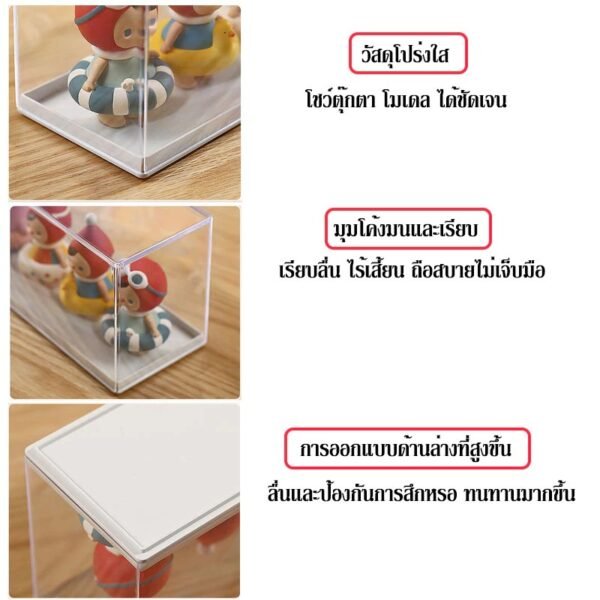 ชั้นวางโมเดลอคริลิค กล่องใส่โมเดล กล่องใส่ฟิกเกอร์ - Image 2